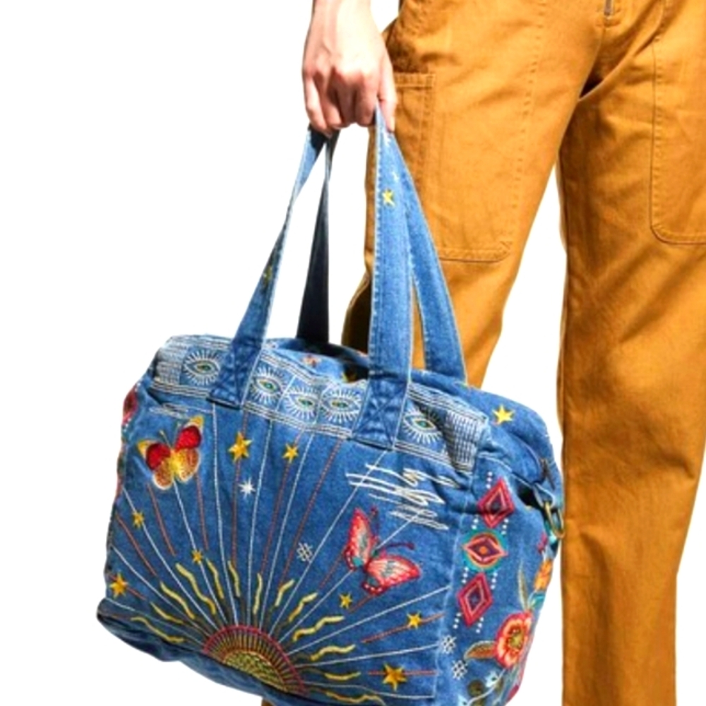 Johnny Was Cara Denim bag